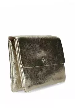 Сумка через плечо IN METALLIC-OPTIK Manfield, золото