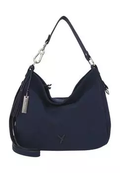 Сумка через плечо, искусственная кожа, кулон, однотонная, женская SURI FREY, синий