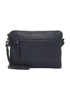 Сумка через плечо, искусственная кожа, однотонная, женская Emily & Noah, синий