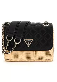 Сумка через плечо IULLY CONVERTIBLE XBODY FLAP Guess, черный