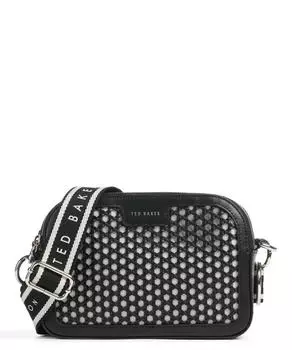 Сумка через плечо Iveta из мелкозернистой яловой кожи. Ted Baker, черный