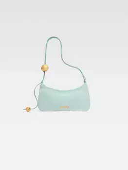 Сумка через плечо из бисера Ле Бису Перль Jacquemus, светло-голубой