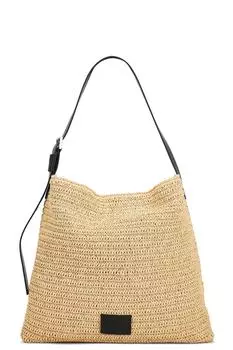 Сумка через плечо из бумаги Asha от Allsaints, natural