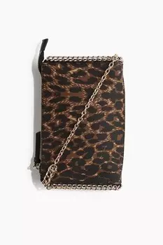 Сумка через плечо из хлопка с узором H&M, мультиколор