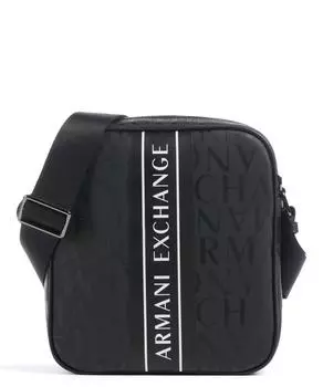 Сумка через плечо из искусственной кожи Armani Exchange, черный