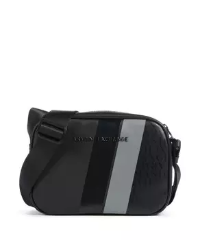 Сумка через плечо из искусственной кожи Armani Exchange, черный