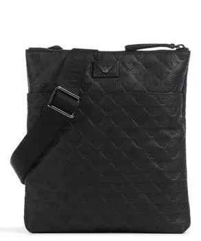 Сумка через плечо из искусственной кожи Emporio Armani, черный