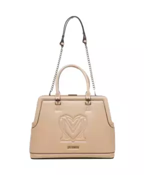 Сумка через плечо из искусственной кожи Love Moschino, коричневый