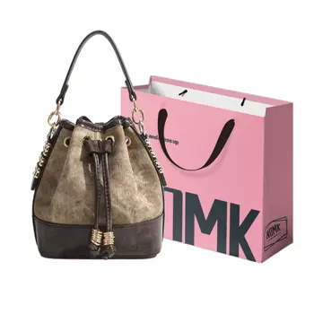 Сумка через плечо из искусственной кожи, женская, кофейного цвета NOMK, Coffee