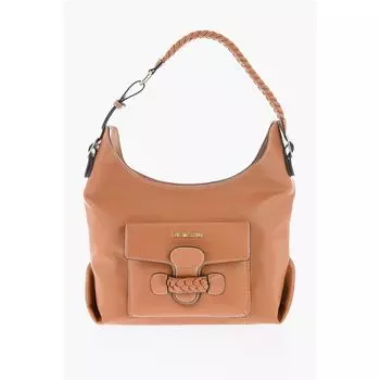 Сумка через плечо из коричневого полиэтилена Moschino, Brown
