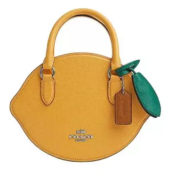 Сумка через плечо из коровьего спилка, маленькая, унисекс, сотовый дизайн COACH