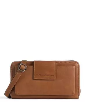 Сумка через плечо из коровьего воска с подтяжками из воловьей кожи Taipei The Chesterfield Brand, коричневый