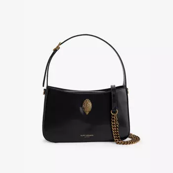 Сумка через плечо из кожи Bond Kurt Geiger London, черный