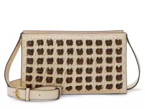 Сумка через плечо из кожи Lucky Brand Lova, цвет ванильный с оттенком белого