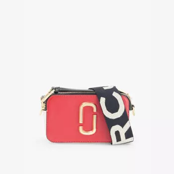 Сумка через плечо из кожи Mj Snapshot Marc Jacobs, красный