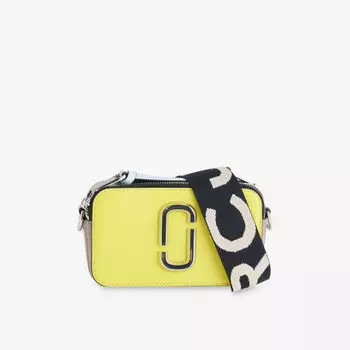 Сумка через плечо из кожи Mj Snapshot Marc Jacobs, желтый
