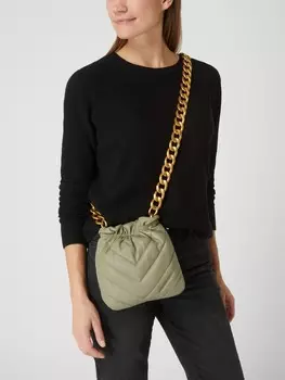 Сумка через плечо из кожи модель "Lilou" Les Visionnaires, зеленый лайм