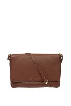 Сумка через плечо из кожи наппа 'Ruby' Pure Luxuries London, коричневый