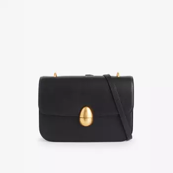 Сумка через плечо из кожи Phoenix с регулируемым ремешком Neous, черный