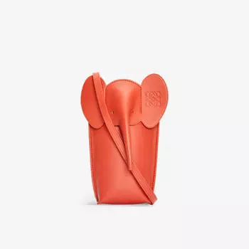 Сумка через плечо из кожи слона Loewe, оранжевый