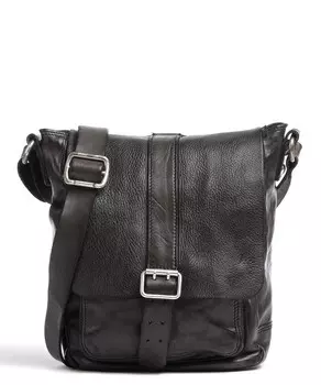 Сумка через плечо из мелкозернистой яловой кожи. Campomaggi, коричневый