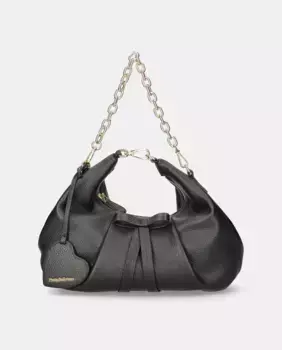 Сумка через плечо из мягкой кожи с застежкой на магнитную кнопку Pretty Ballerinas, черный