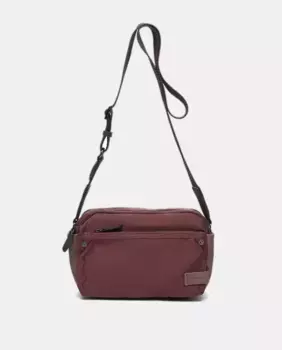 Сумка через плечо из переработанных материалов Abbacino, цвет Granate