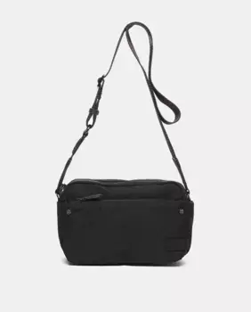 Сумка через плечо из переработанных материалов Abbacino, черный