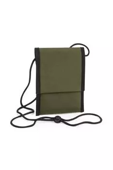 Сумка через плечо из переработанных материалов Bagbase, зеленый