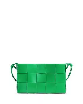 Сумка через плечо из плетеной кожи на кассете Bottega Veneta
