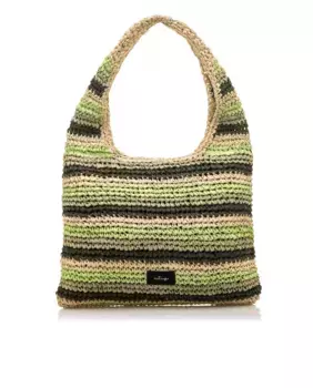 Сумка через плечо из плетеной ткани на молнии Mustang, зеленый