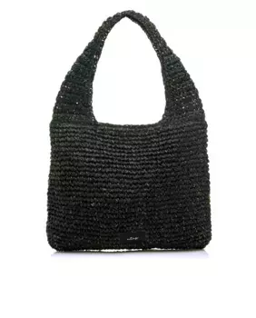 Сумка через плечо из плетеной ткани на молнии Mustang, черный