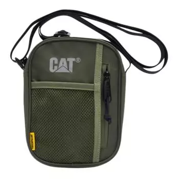 Сумка через плечо из полиамида, унисекс, многоцветная CAT, черный