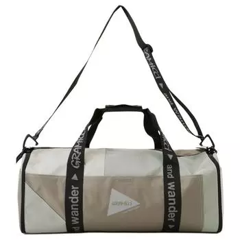 Сумка через плечо из полиэстера, дорожная сумка унисекс And Wander, бежевый