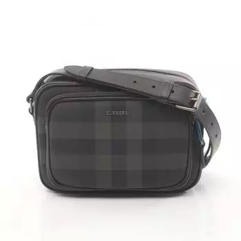 Сумка через плечо из ПВХ-кожи Burberry, черный