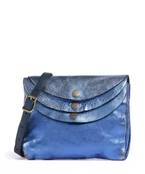 Сумка через плечо из яловой кожи Campomaggi, синий