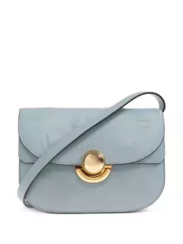 Сумка через плечо из тисненой кожи Sfera Furla, синий
