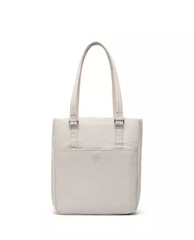 Сумка через плечо из ткани в сочетании с бежевой кожей Herschel, бежевый