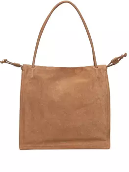 Сумка через плечо из замши Coccinelle, нейтральный