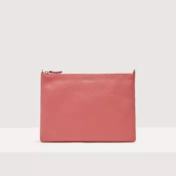 Сумка через плечо из зерненой кожи Coccinelle BEST CROSSBODY MEDIUM, красный