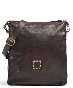 Сумка через плечо из зерненой яловой кожи Campomaggi, коричневый