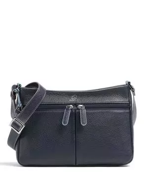 Сумка через плечо из зерненой яловой кожи Mywalit, синий