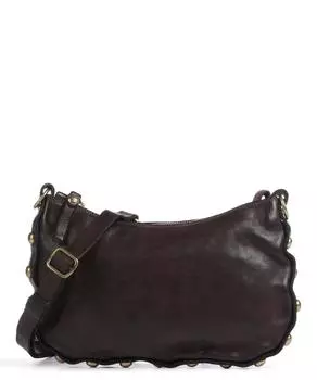 Сумка через плечо из зерненой яловой кожи Campomaggi, коричневый