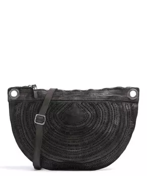 Сумка через плечо из зерненой яловой кожи Campomaggi, серый