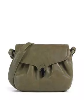 Сумка через плечо из зернистой кожи Grandma's Luxury Club Mrs. Coconut Cake Aunts & Uncles, зеленый