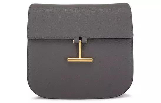 Сумка через плечо из зернистой кожи TOM FORD