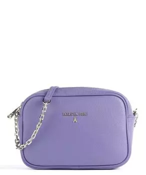 Сумка через плечо из зернистой телячьей кожи Patrizia Pepe, фиолетовый