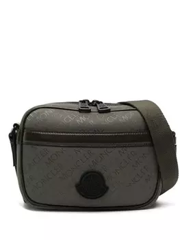 Сумка через плечо из жаккарда Tech Moncler, зеленый