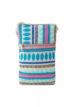 Сумка через плечо IZIA Crossbody Bag, бирюзовый