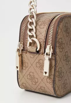 Сумка через плечо IZZY CAMERA BAG Guess, коричневый